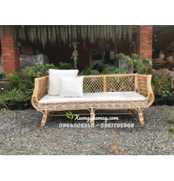 Băng ghế sofa mây tự nhiên XBL19