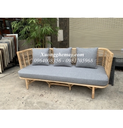 Băng ghế sofa song mây 