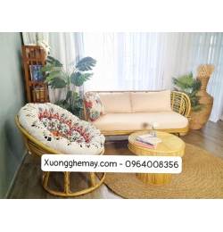 Bộ bàn ghế sofa mây SM35