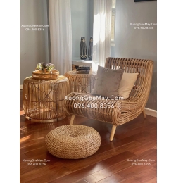 Ghế thư giãn đọc sách mây tre XGM248