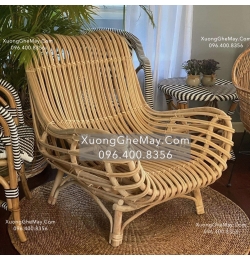 GHẾ THƯ GIÃN ĐỌC SÁCH MÂY TỰ NHIÊN CAO CẤP XGM1905