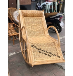 Ghế bập bênh mây tre đan BB11