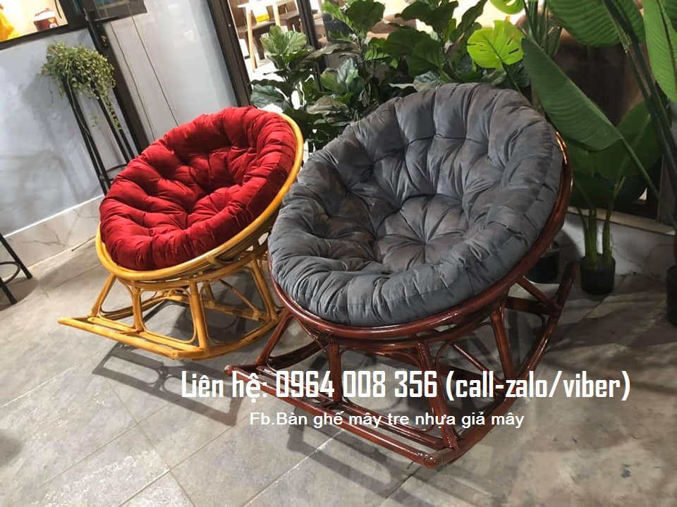 
								Ghế mây bập bênh thư giãn cho mẹ bầu
