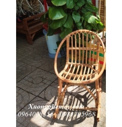ghế bập bênh sò mây BB02