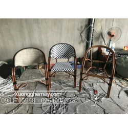 Ghế cafe nhựa giả mây XGN19
