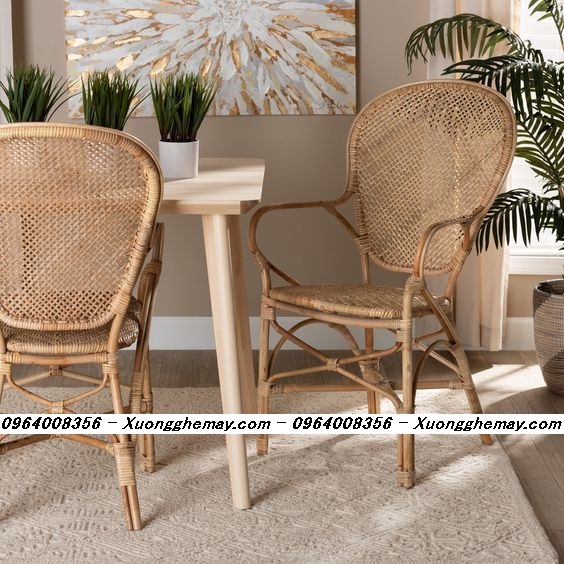 
								ghế mây tre handmade XGM100
