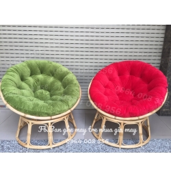 Ghế papasan mây tự nhiên XGM872