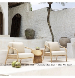 Ghế Sofa Đơn Mây Tre Tự Nhiên XGM104
