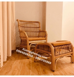 Ghế thư giãn mây tre đan XGM059