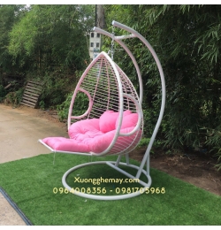 Ghế treo đôi nhựa giả mây TGN007