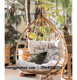 Ghế xích đu mây treo trần TG014
