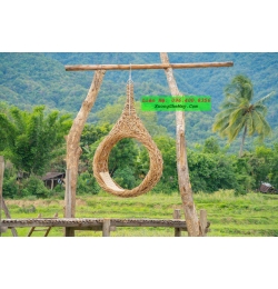 Ghế Xích Đu Tổ Chim Mây Tre Check In XMT028