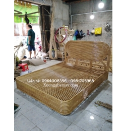 Giường mây tự nhiên