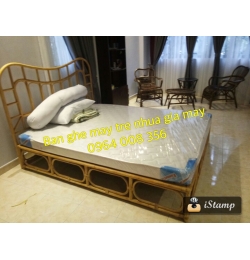 Giường ngủ bằng mây