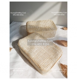 Hộp quà mây tre đan TD221