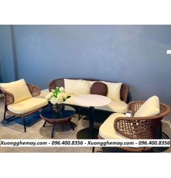 Sofa dây dù nhựa giả mây SN32