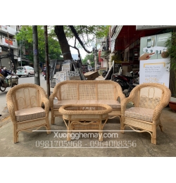 Sofa mây đan truyền thống SM23