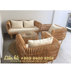 Sofa mây nữ hoàng