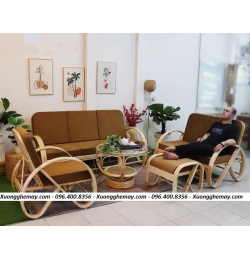 Bộ sofa mây tự nhiên cao cấp XGM0207