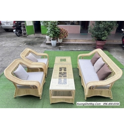Bộ sofa mây tự nhiên cao cấp XGM0207