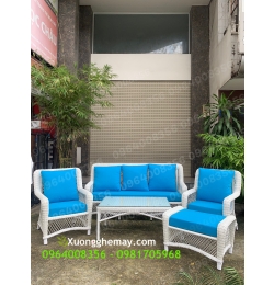 Sofa nhựa giả mây SN29